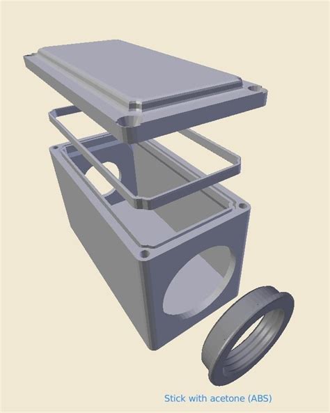 3d printable electrical box extension|3d printing electrical box.